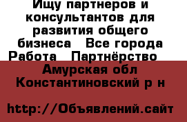 Ищу партнеров и консультантов для развития общего бизнеса - Все города Работа » Партнёрство   . Амурская обл.,Константиновский р-н